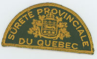 CANADA,QUEBEC,SURETE DU QUEBEC POLICE 5